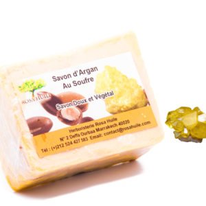 savon argan souffre