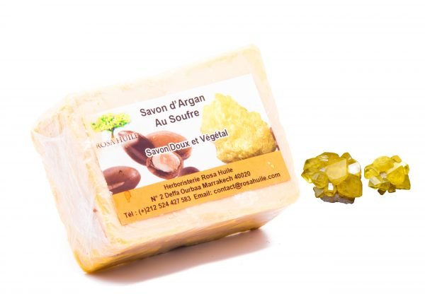 savon argan souffre